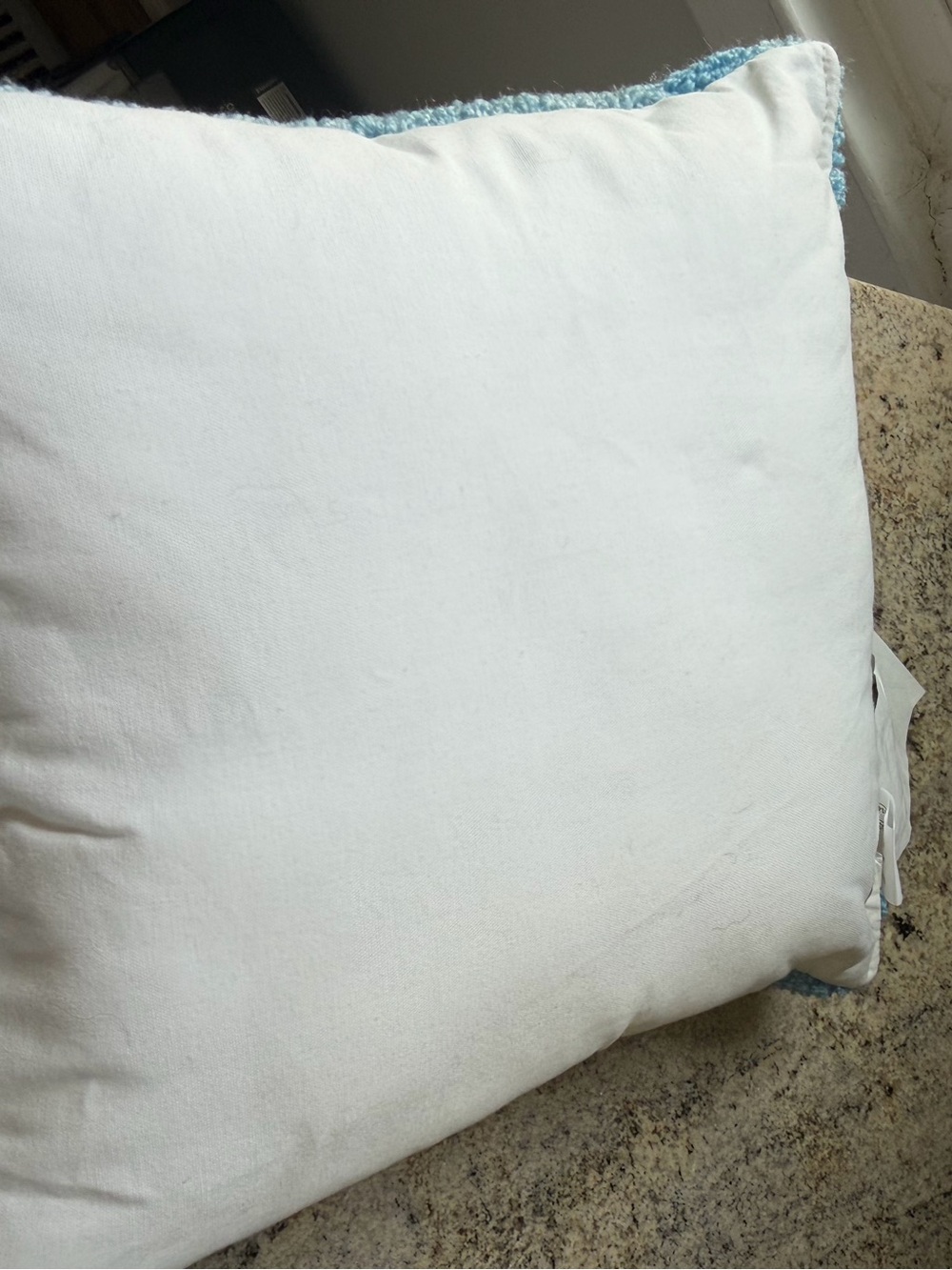 Hand hooked Martini Cocktail Pillow — New - Picture 3 of 5